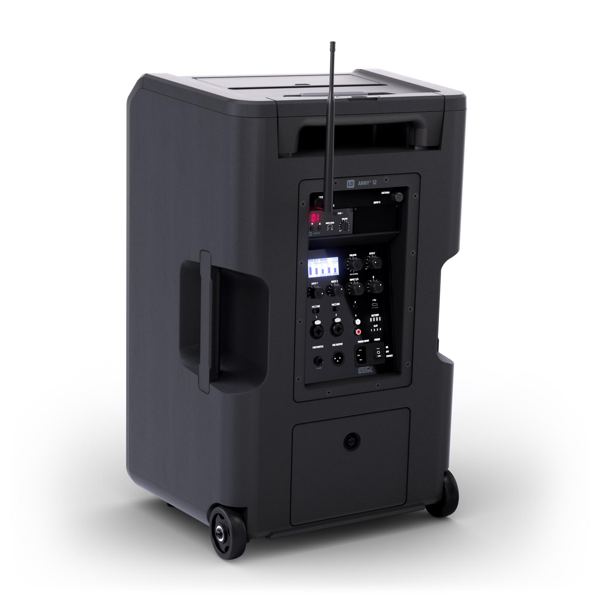 LD Systems ANNY 12 BPH B8 Rear