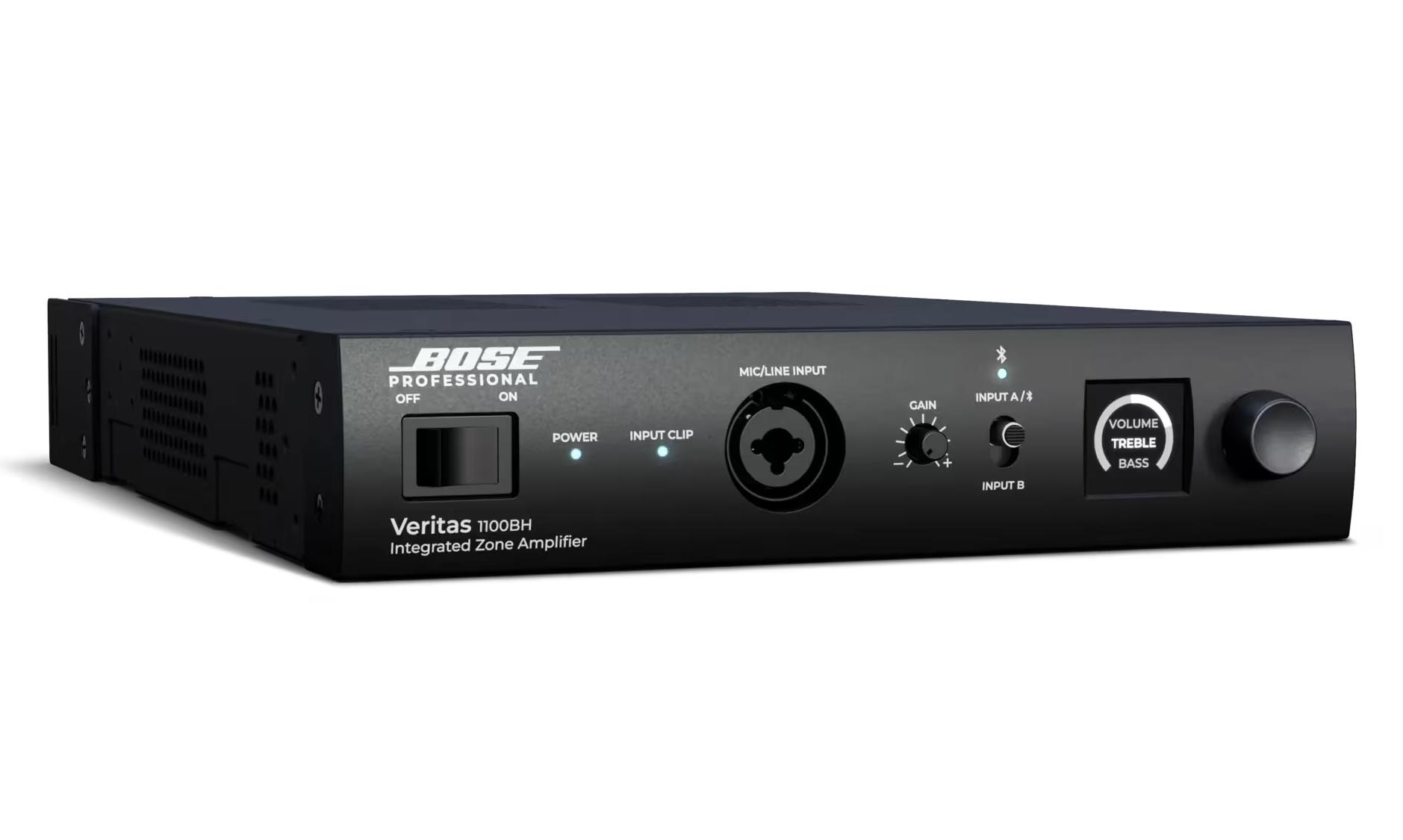 Bose Professional Veritas 1100BL 70V / 100V high impedance DSP amplifier with Bluetooth input