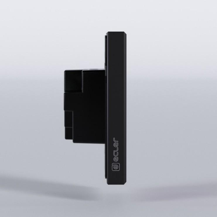 Ecler PULSO-4 digital control touch panel, viewed from the side