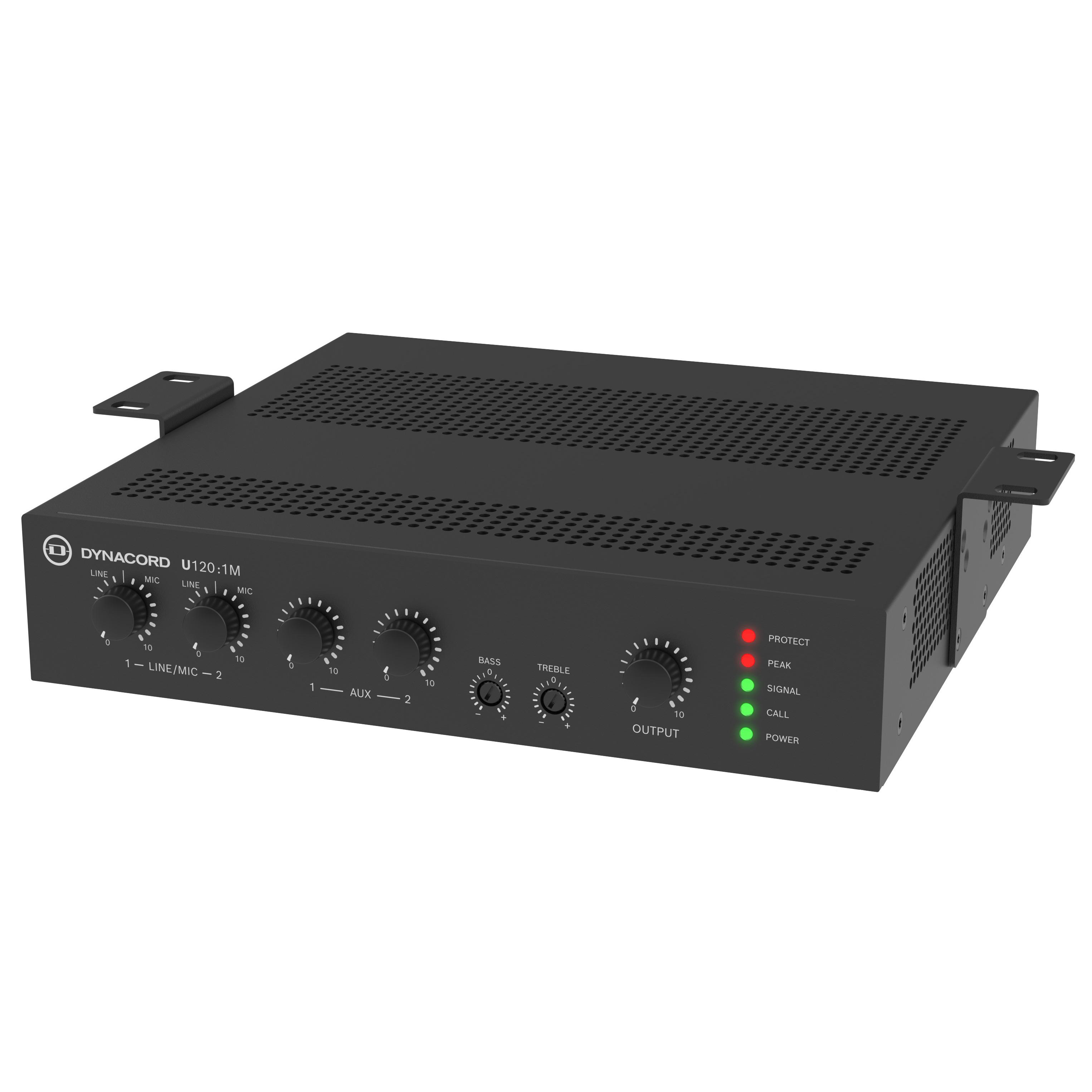 Dynacord U120:1M, 4 Input Mixer Amplifier, With Under Table Mounts Fitted