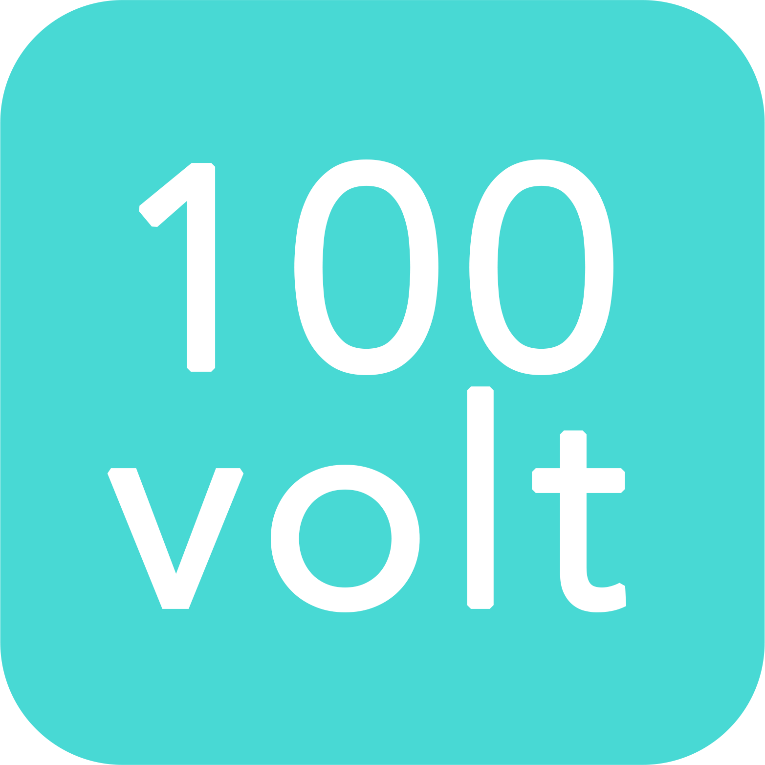 1a: 100V